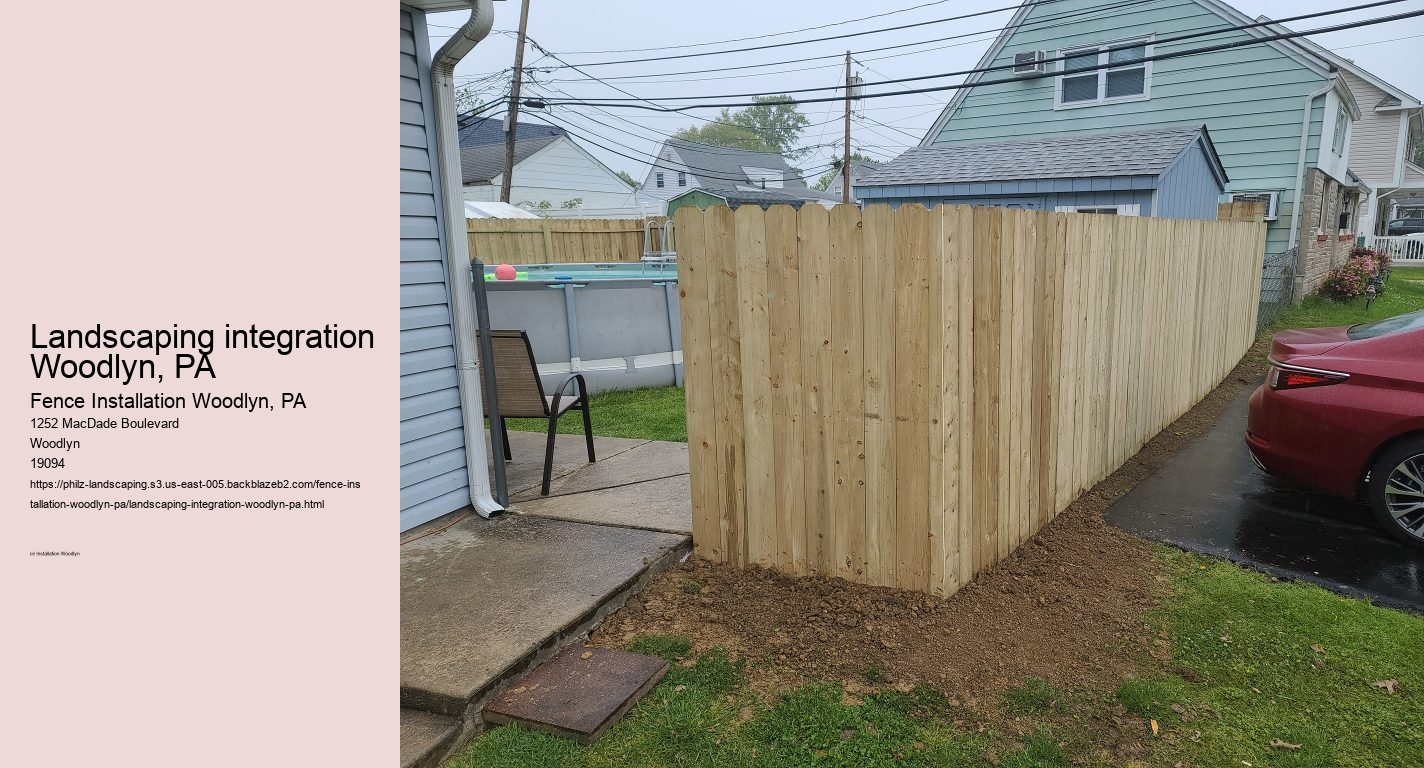 Landscaping integration Woodlyn, PA